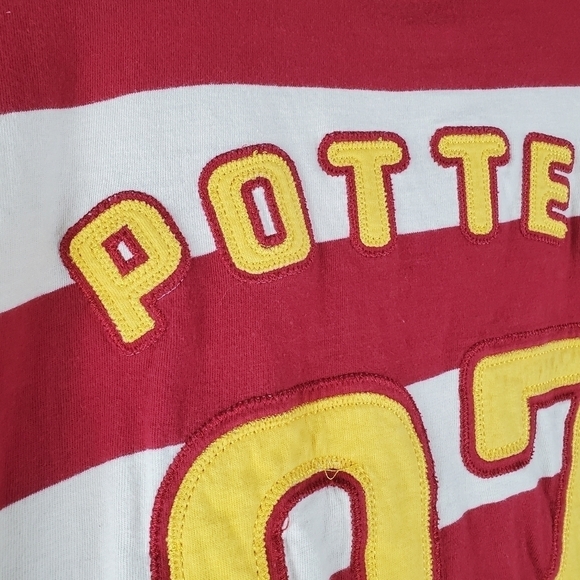 HARRY‎ Potter Polo Shirt Adult XL Red Yellow Quidditch Gryffindor 07 - Picture 12 of 12